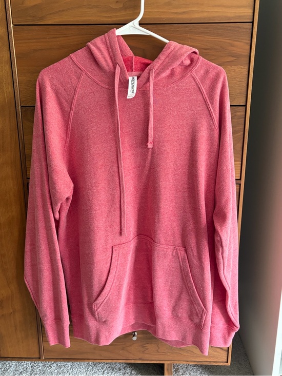 Independent Trading Company Tops - Pink Women's Hoodie Sweatshirt - Unbranded Comfort Pullover